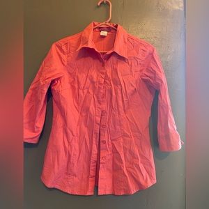 MOJO WOMENS BUTTON UP BLOUSE